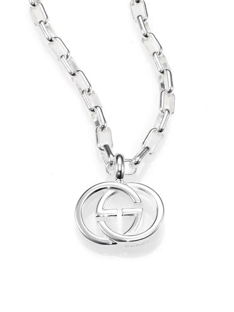 Gucci Signature necklace with GG tag in 925 sterling silver